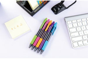 探索史泰博AH854E按動(dòng)式中性筆6色套裝 多彩書寫，品質(zhì)與價(jià)格的完美結(jié)合
